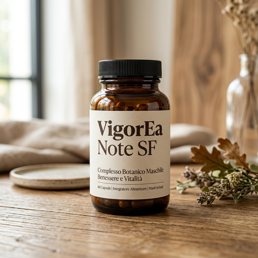 Flacone originale di VigorEa Note SF - Complesso Botanico Maschile 60 Capsule
